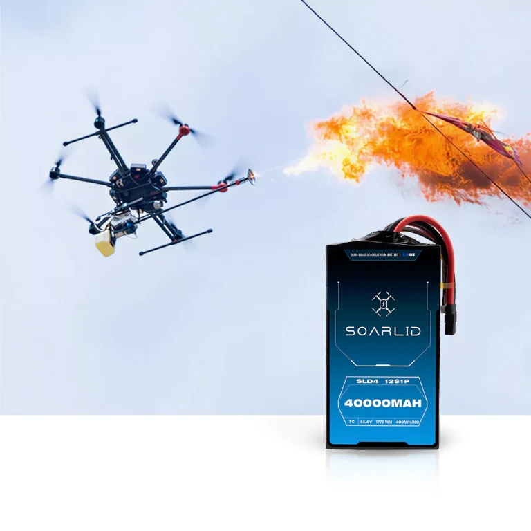 Emergency response drone with a drone battery pack