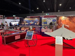 Drone and UAV exhibitor booths at DronTech Asia 2024, Bangkok