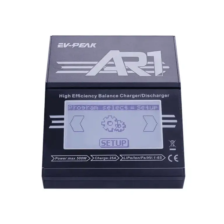 EV-PEAK AR1 DC Multi Function Intelligent Touch Screen Balance Charger/Discharger