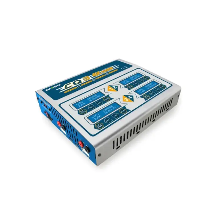 EV-PEAK CQ3 AC/DC Multi Function Intelligent Quad Balance Charger/Discharger
